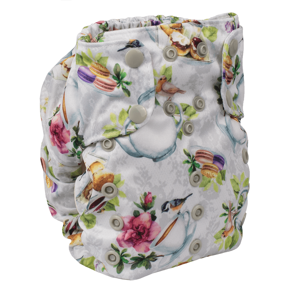 Smart Bottoms Smart One 3.1 Cloth Diaper - Tea Party - 