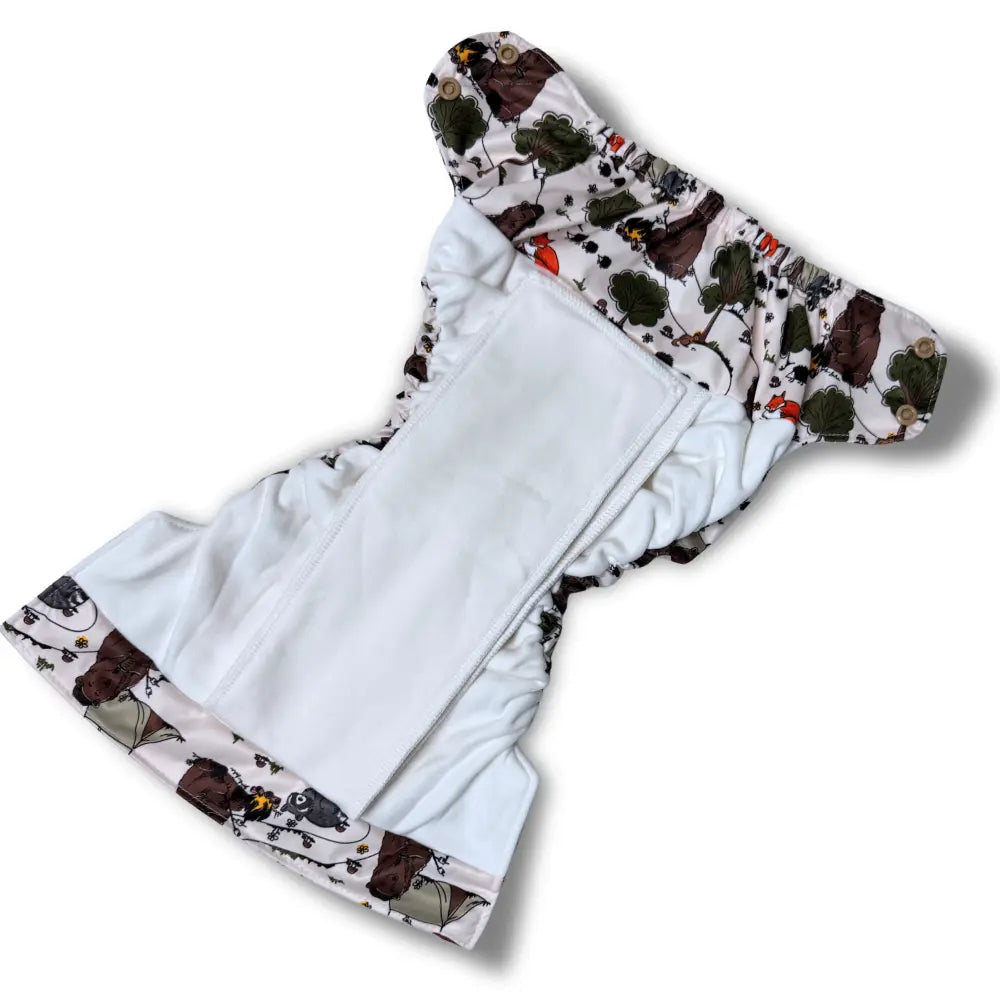 Smart Bottoms Smart One 4.0 Organic Cotton All - in - One - Happy Camper - 