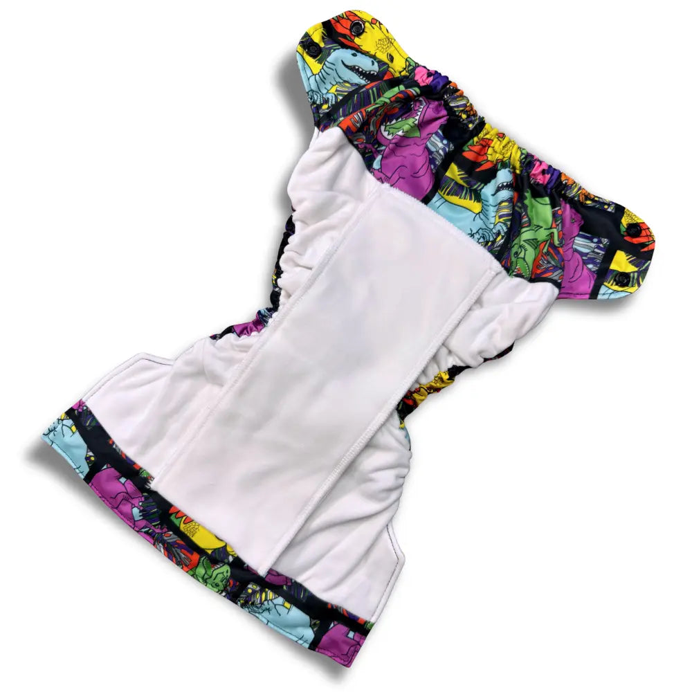 Smart Bottoms Smart One 4.0 Organic Cotton All - in - One - Rad Raptor - 