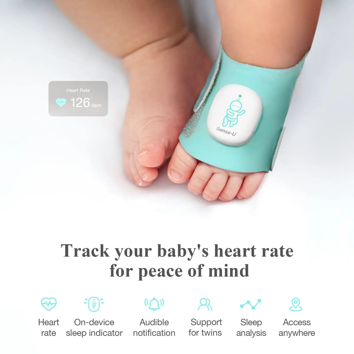 Sense - U Smart Sock Shoe Bundle (2.5K PTZ Cam) - 