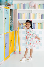 Mila & Rose ® Smarty Pants 3/4 Sleeve Pocket Twirl Dress - 