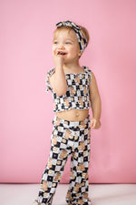 DREAM BIG LITTLE CO SMILEY CUP OF CHECKERS DREAM SMOCKED FLARE SETEveretts Place