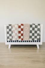 Mebie Baby Smiley Taupe Plush Blanket - 
