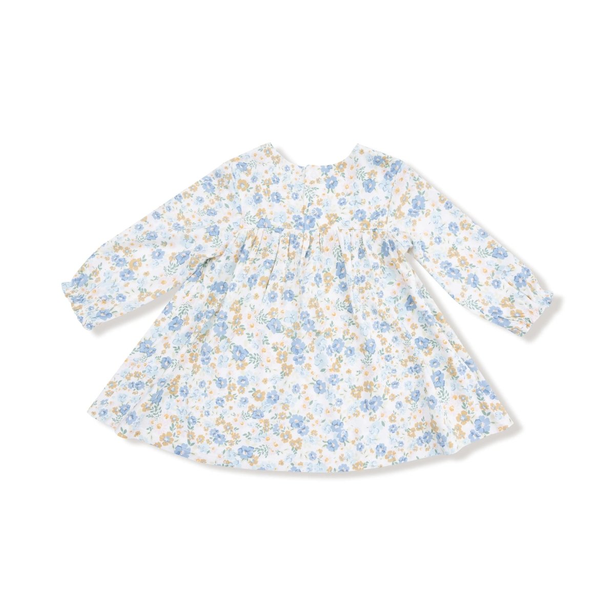 Angel Dear Smocked Ruffle Long Sleeve Dress And Ribbed Legging Set - Everetts Place Boutique - 