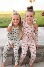 Dreamlet S'more To Love Long Sleeve Pajama Blue Dreamlet Cozy Sleep - 