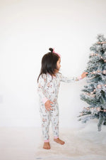 Dreamlet Snow Day Pink Two Piece Bamboo Knit Set Snug Fit Comfort - Everetts Place Boutique - 