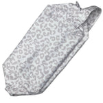 Texas Tushies Snow Leopard Diaper Pod Water Resistant Double Lined Holds 8 to 10 Stuffed Diapers - 