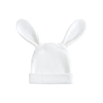 Snow Ribbed Baby Bunny Beanie Hat - White, Headgear, Costume Hat, Hat | Everetts Place