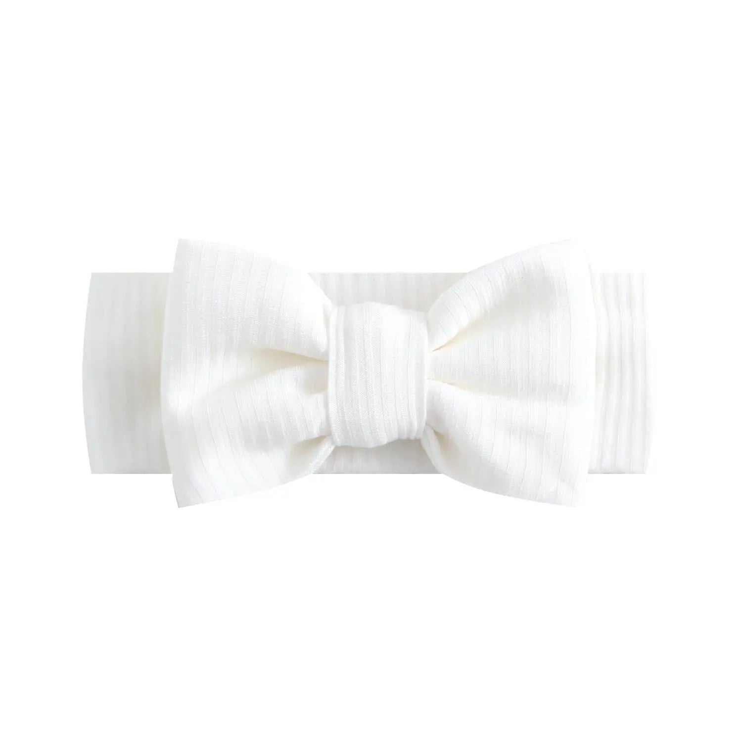 Luxie Charm Snow Ribbed Baby Headband - 