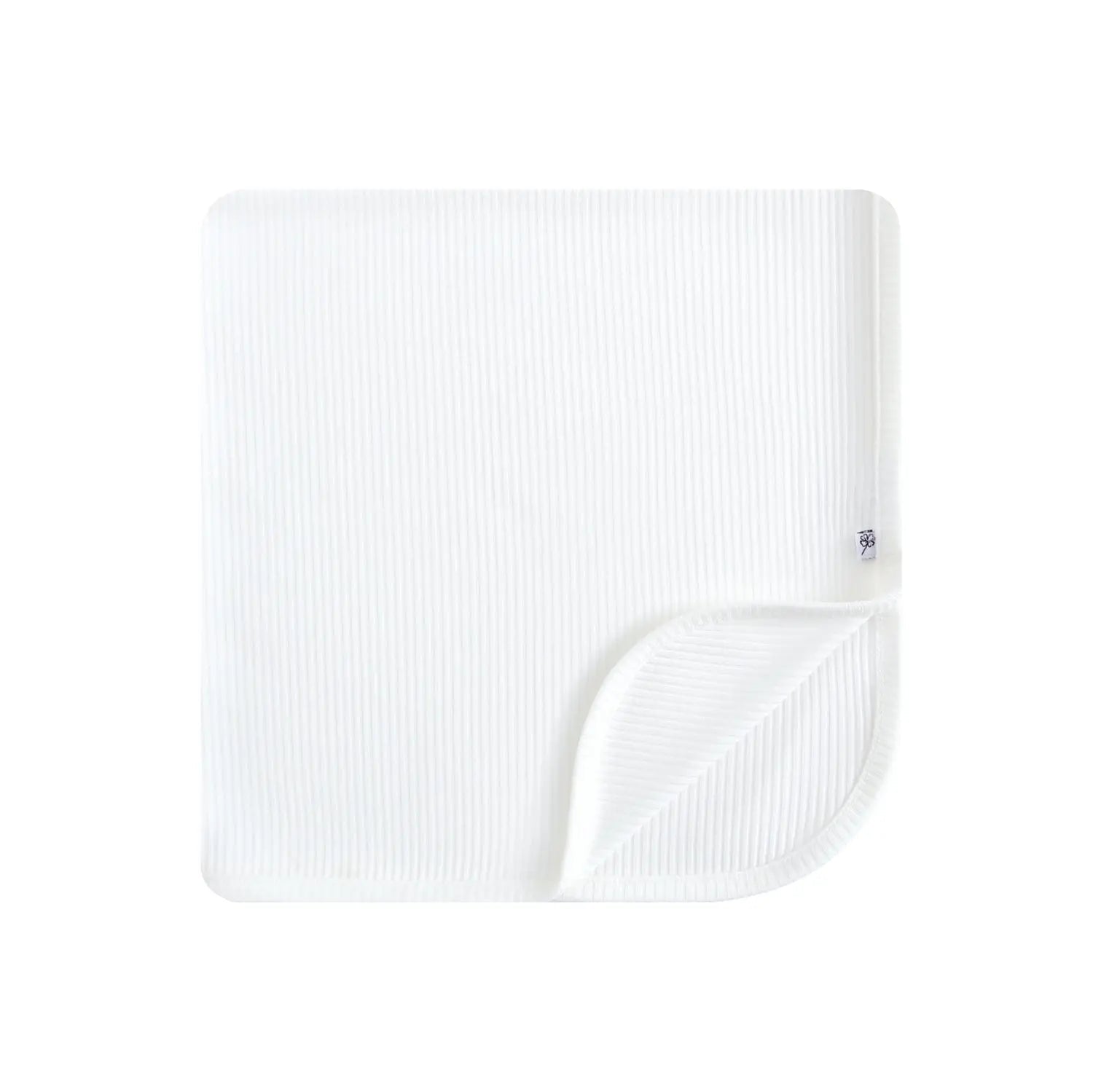 Luxie Charm Snow Ribbed Bamboo Swaddle Blanket for Newborns Luxie Charm - 