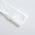 Luxie Charm Snow Ribbed Zippered Baby Romper - 