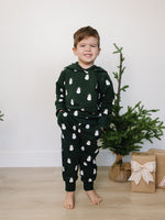 Mebie Baby Snowman Hooded French Terry Set - 