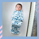 Norani Baby Snugababe Swaddle™ Sleep Pod - Blue Balloons - 