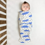 Norani Baby Snugababe Swaddle™ Sleep Pod - Blue Clouds - 