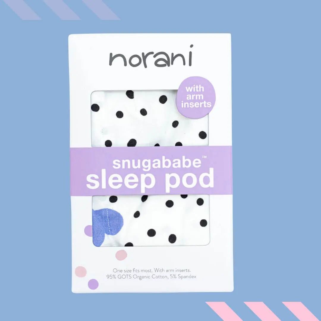 Norani Baby Snugababe Swaddle™ Sleep Pod - Blue Clouds - 