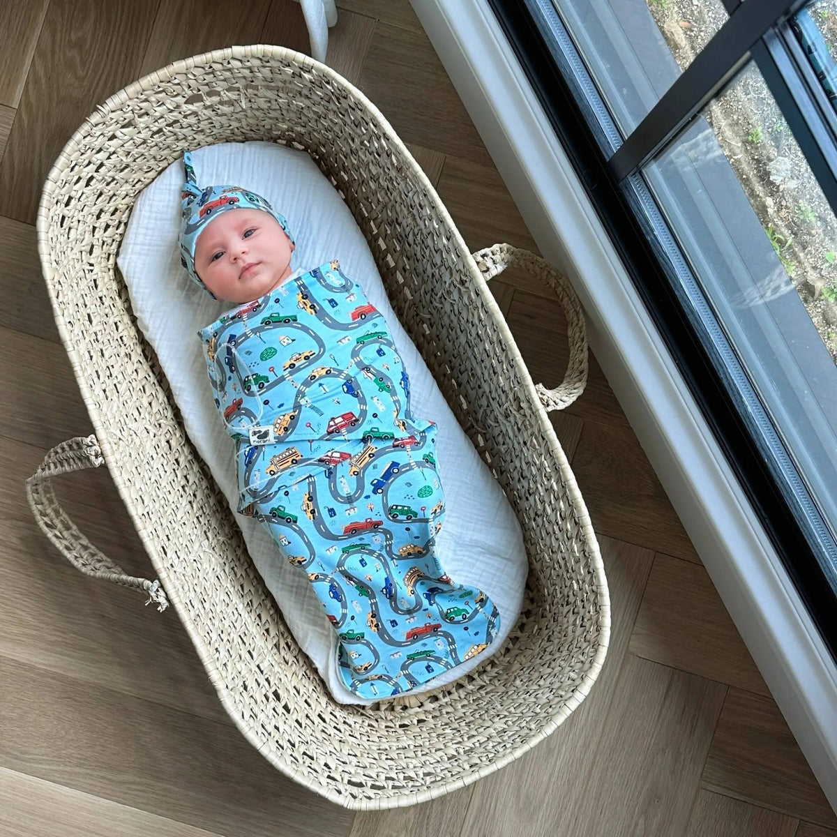 Norani Baby Snugababe Swaddle™ Sleep Pod - Cars - 
