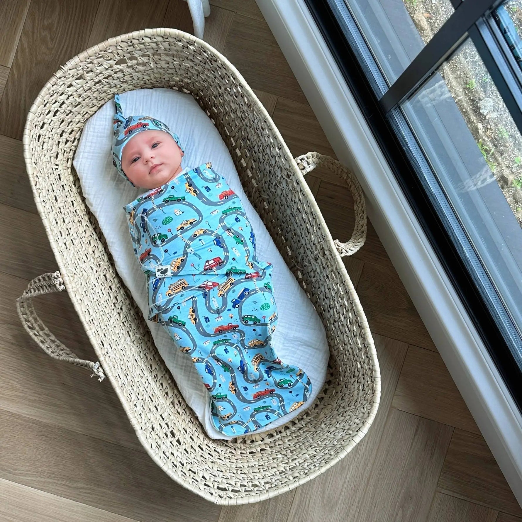 Norani Baby Snugababe Swaddle™ Sleep Pod - Cars - 