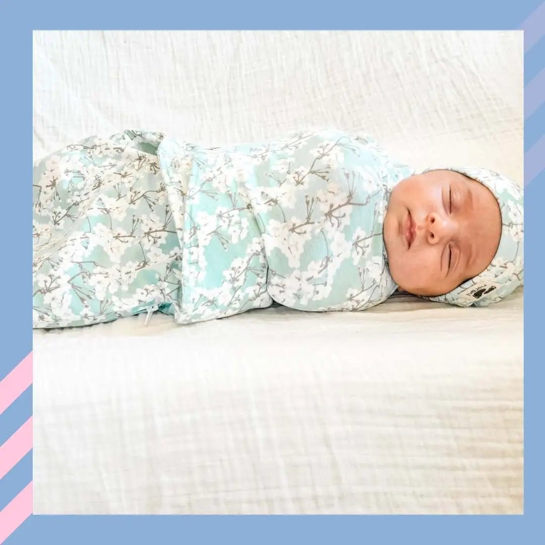 Norani Baby Snugababe Swaddle™ Sleep Pod - Cherry Blossoms - 