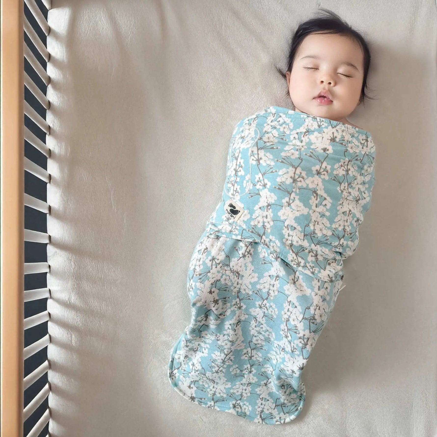 Norani Baby Snugababe Swaddle™ Sleep Pod - Cherry Blossoms - 