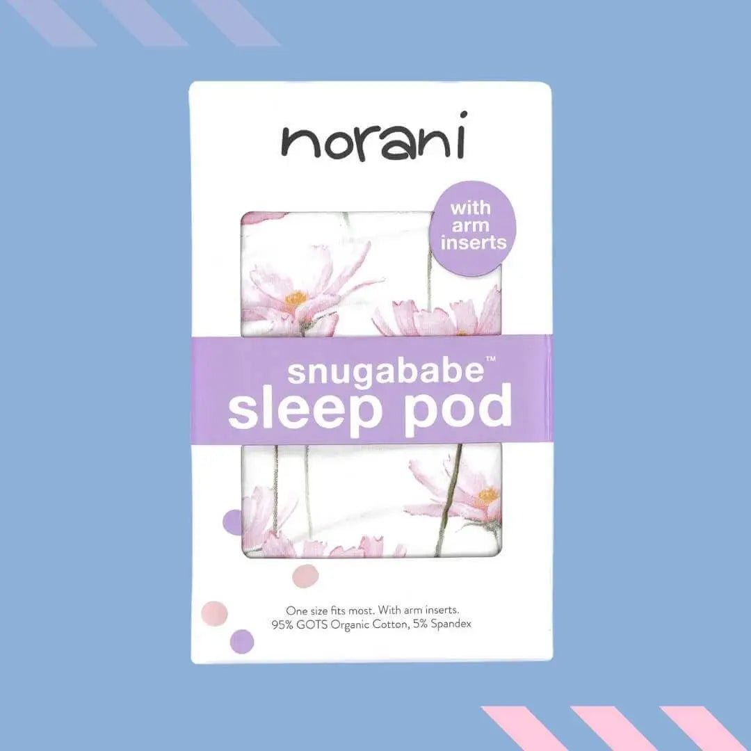 Norani Baby Snugababe Swaddle™ Sleep Pod - Pink Petals - 