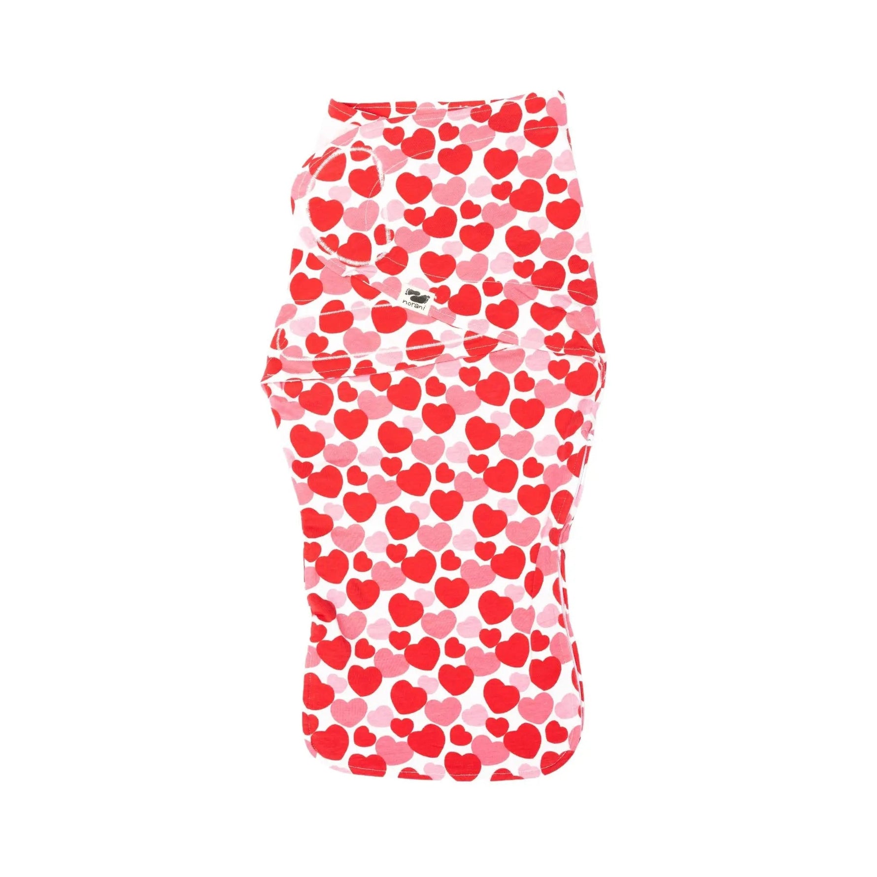 Norani Baby Snugababe Swaddle™ Sleep Pod - Red & Pink Hearts - 