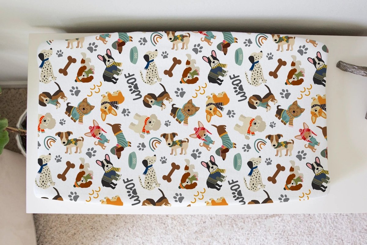 Honey Lemonade Snuggle Buddies Changing Pad Cover with Soft Stretchy Fabric for Babies - 