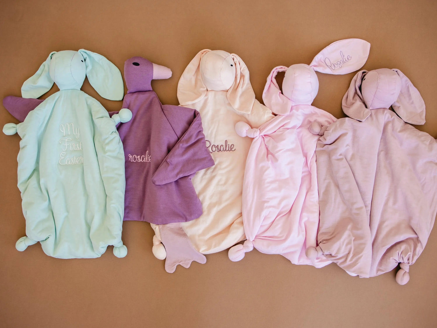 Little Joy Co. Snuggle Bunny Bamboo Lovey - more colors - 
