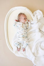 Little Joy Co. Snugglesaurus 2pc Henley Bamboo Pajamas - Sizes Newborn & Up! - 