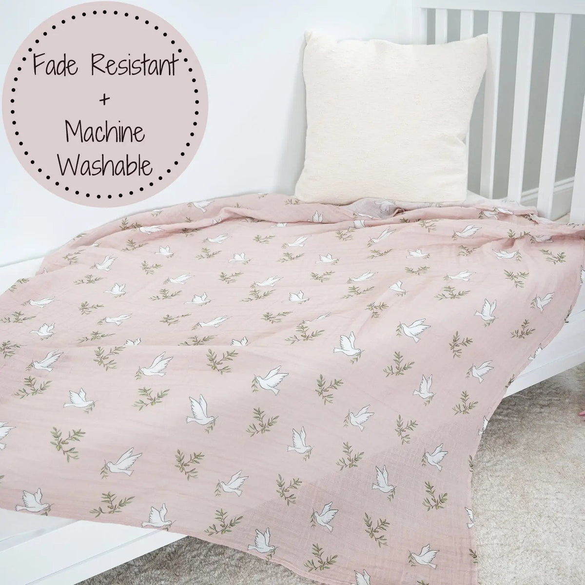 So Dovely Swaddle Blanket LollyBanks 