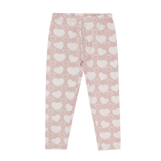 So Much Love Classic Legging for Girls Tagless Comfort Sweet Bamboo Everetts Place: Online Boutique