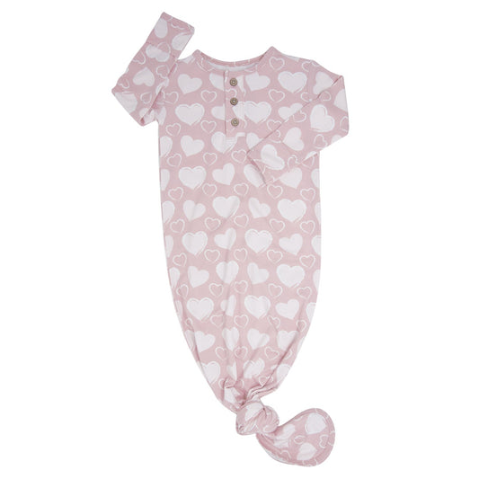 So Much Love Knotted Gown For Baby Homecoming Dress Sweet Bamboo Everetts Place: Online Boutique