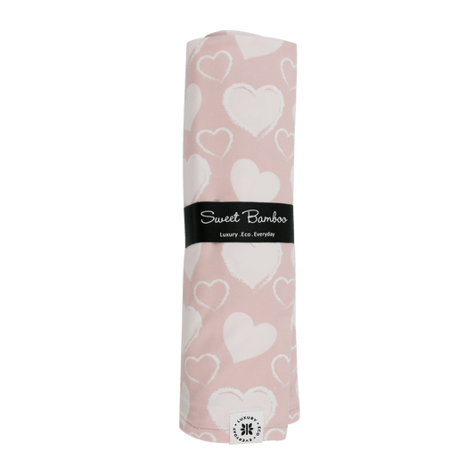 So Much Love Bamboo Swaddle Blanket for Babies Silky Soft Sweet Bamboo Everetts Place: Online Boutique