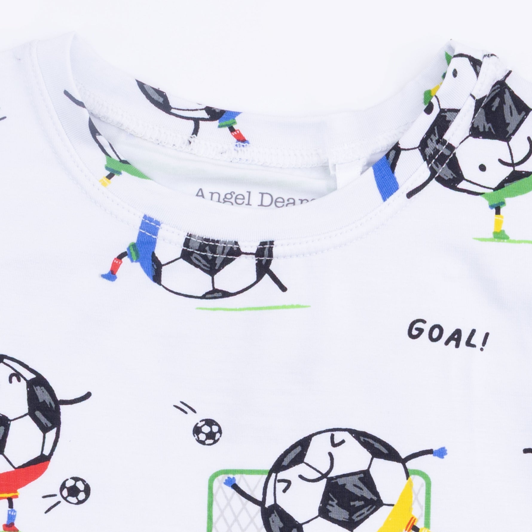 Angel Dear Soccer Balls Playing Soccer Blue - Loungewear Short SetEveretts Place