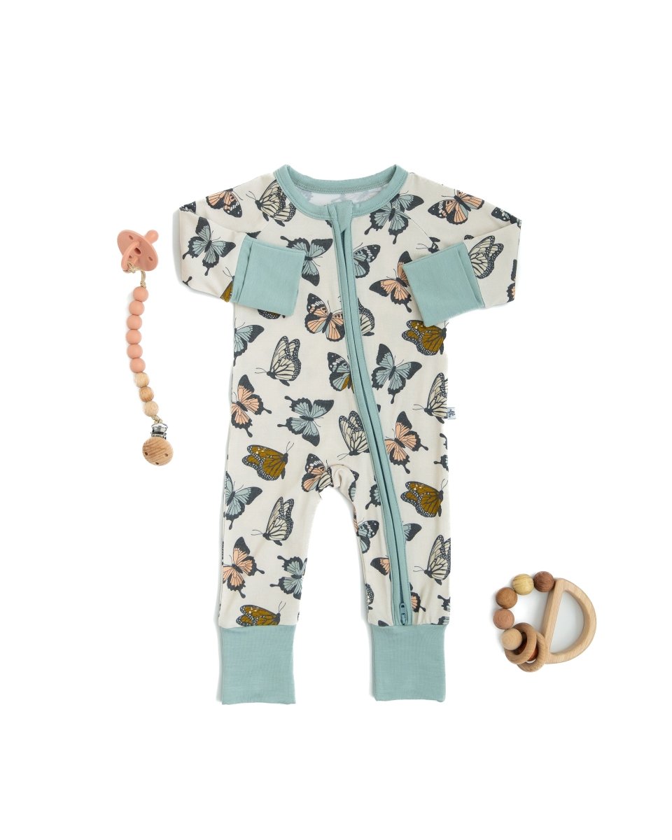 Hugga Babies Social Butterfly Zipper Lounger - Everetts Place Boutique - 