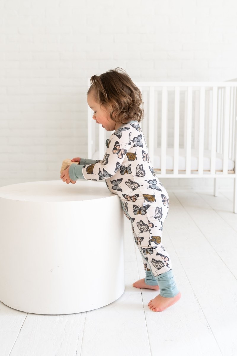 Hugga Babies Social Butterfly Zipper Lounger - Everetts Place Boutique - 