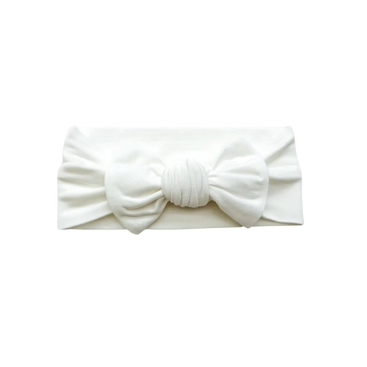 Harp Angel Boutique Soft Bamboo Knotted Headband for Baby Girls Up to 6 Months - 