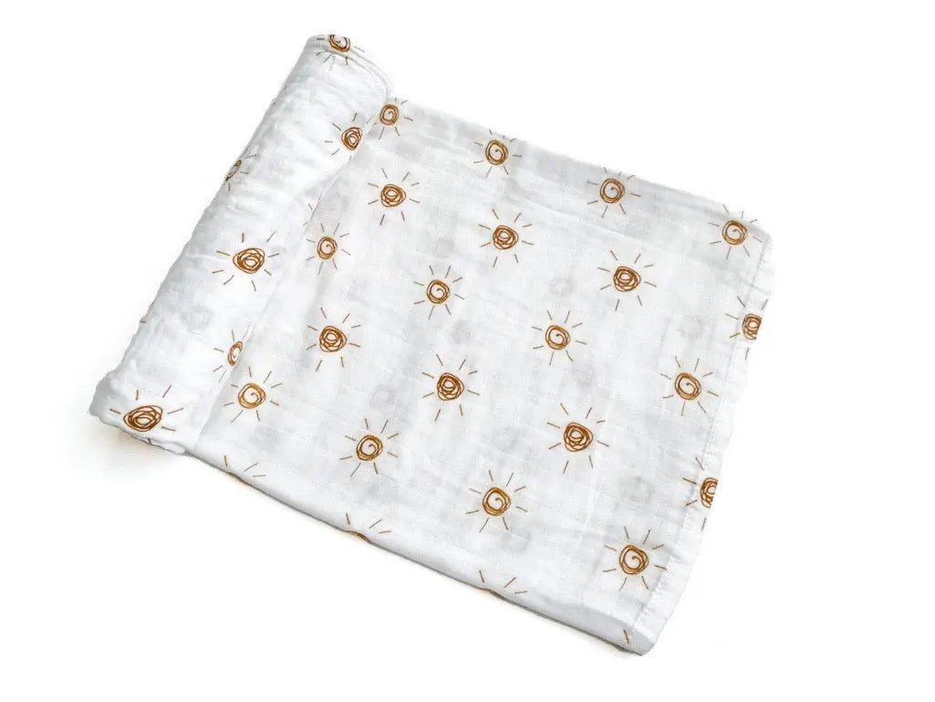 Harp Angel Boutique Soft Bamboo Muslin Swaddle Blanket for Newborns with Cozy Design - 