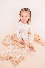 Harp Angel Boutique Soft Bamboo Pajama Set with Snug Fit for Cozy Kids Bedtime - 