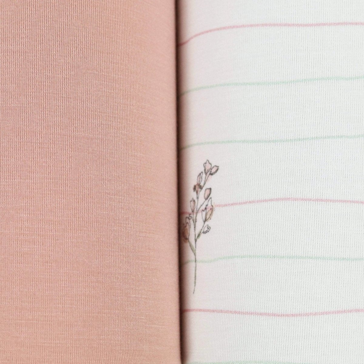 Goosewaddle® | Newborn Baby Blankets Toys Teethers Bibs & More Soft Bamboo Swaddle Blankets Set with Floral Design