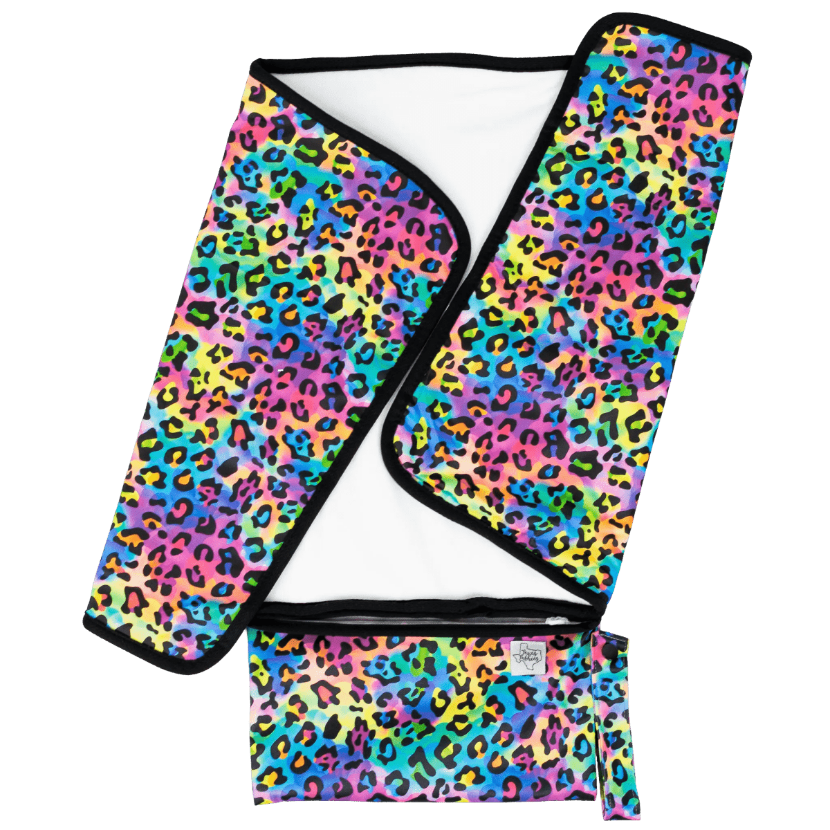 Texas Tushies Soft Bamboo Travel Changing Pad with Compact Fold for On - the - Go Parents - 