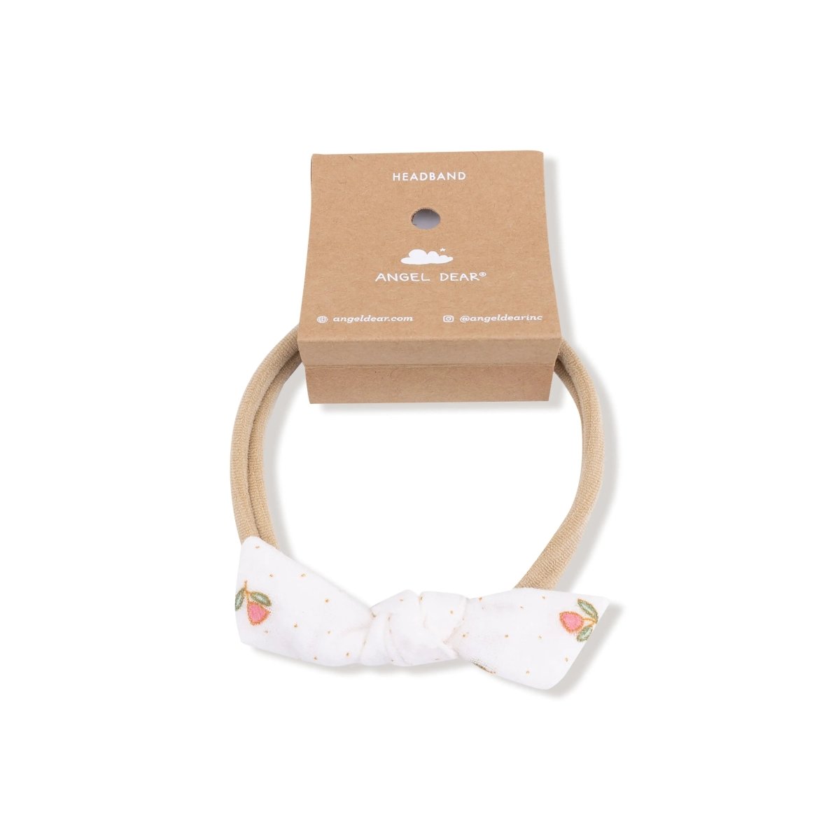 Angel Dear Soft Bow Nylon Headband for Babies Cute Hair Accessory - Everetts Place Boutique - 