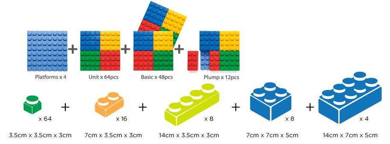 Soft Building Blocks Platforms & Building Sets - Everetts Place: Online Boutique - Kids & Babies