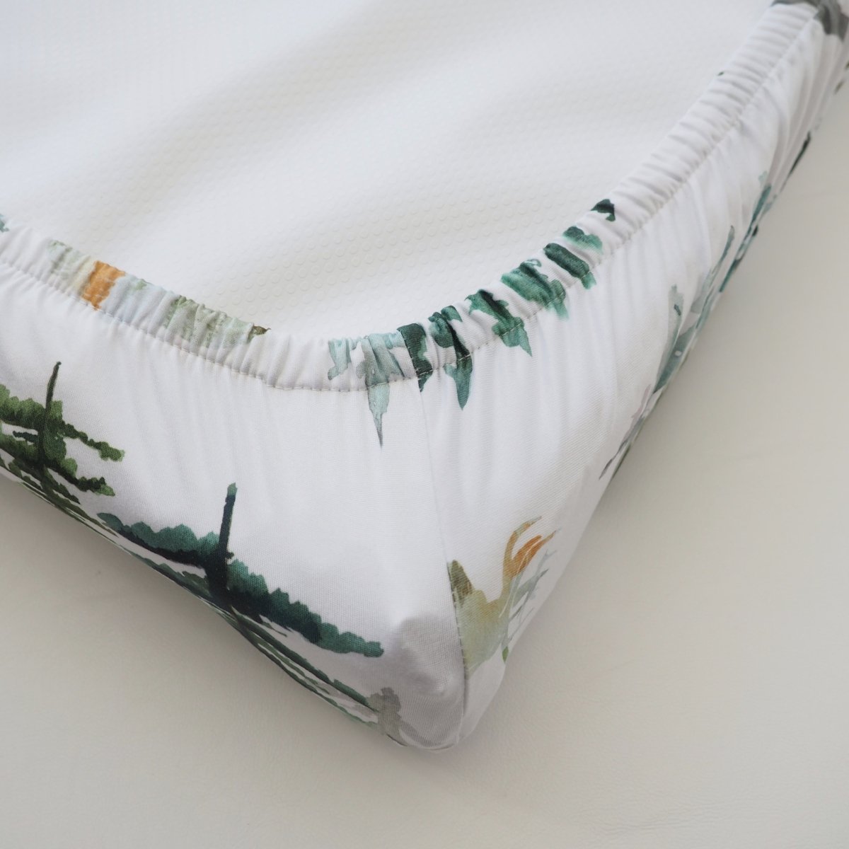 Honey Lemonade Soft Changing Pad Cover with Woodland Design for Baby Nursery Essentials - 
