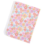 Honey Lemonade Soft Minky Blanket with Retro Floral Design for Baby and Toddler Comfort - 