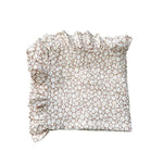 Harp Angel Boutique Soft Muslin Swaddle Blanket with Floral Ruffle for Newborn Babies - 