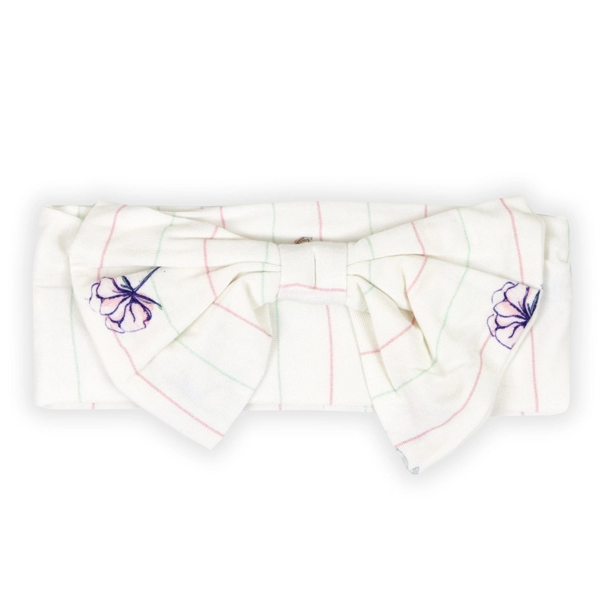 Goosewaddle® | Newborn Baby Blankets Toys Teethers Bibs & More Soft Pink Flower Headband with Stretchy Comfort