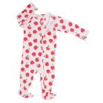 Sweet Bamboo Soft Zipper Footie with 2 Way Zipper and Silicone Grips for Babies - 