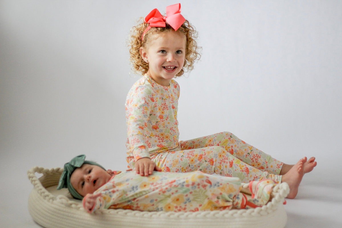 My First Flower: Bamboo Pajamas – Soft, Breathable & Adorable by Rayn’s Tiny Stitches