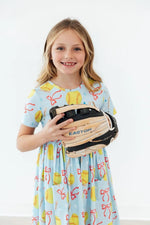 Mila & Rose ® Softball Sweetie S/S Pocket Twirl Dress - 