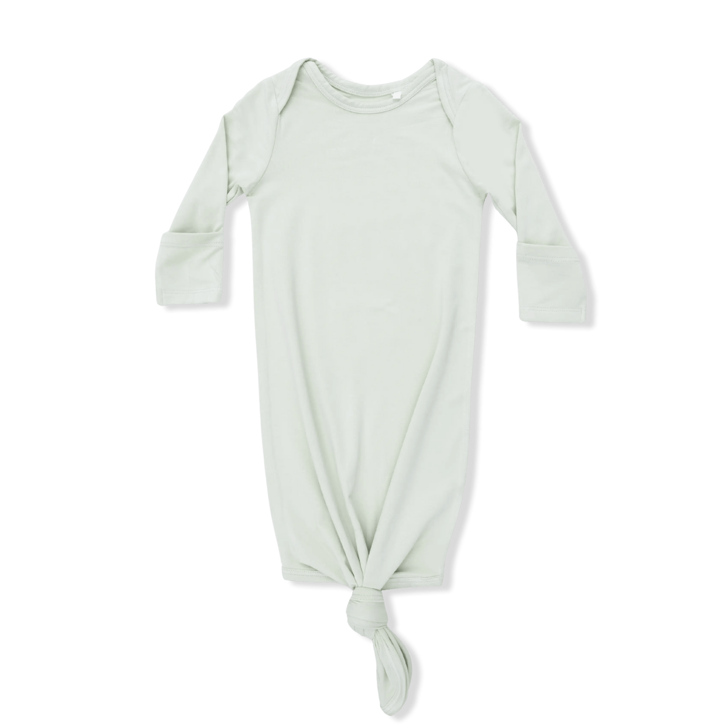Angel Dear Solid Bok Choy - Knotted Gown and Beanie Hat - 